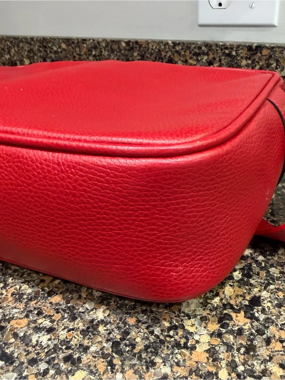 Gucci designer leather